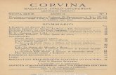 Corvina - n.s. Anno 2. No.1. (Gennaio 1939.)epa.oszk.hu/02500/02510/00030/pdf/EPA02510_corvina_1939_01_I-… · CORVINA RASSEGNA ITALO-UNGHERESE GENNAIO 1939/XVII NUOVA SERIE ANNO