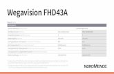 DB EU WegaVision FHD43A - Nordmende [Deutsch/English] ** Energy consumption XYZ kWh per year, based