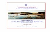 HYDROLOGY PROJECT (SW) - mahahp.gov.in · Hydrology Project, Nashik . 2 Status Report On Water Quality Of Water Bodies And Ground Water In Maharashtra For The Year 2004-2005 I N D