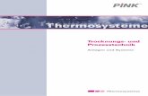 Trocknungs- und Prozesstechnikfiles.vogel.de/vogelonline/vogelonline/companyfiles/1261.pdf · Sublimation Tripelpunkt 0,01 °C / 6,09 mbar Phasendiagramm Wasser Kondensation PINK-Technologie