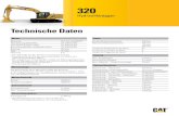 320 Hydraulikbagger AGXQ2214-01€¦ · Bodenplatten: 600 mm breite, 10 mm dicke Dreistegbodenplatten . 2690 . 700 mm breite, 10 mm dicke Dreistegbodenplatten . 3050 . 790 mm breite,