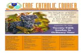 CANE CATHOLICS RELIGIOUS SISTERS PASTORAL CENTER€¦ · Ms. Kaye Poret Communications Coordinator Please send all bulletin announcements by noon on Tuesday to: kporet@canecatholics.com