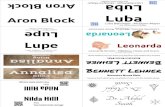 Aron Block Luba - Name Badge Software & Templates | Big ...€¦ · BadgePro BS-F Omar TS-PlaceCards Compatible Template Author: Nametag Software support@big.first.name Keywords: