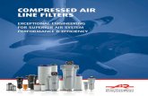 COMPRESSED AIR LINE FILTERS - WORTHINGTON CREYSSENSAC€¦ · WORTHINGTON CREYSSENSAC’S NEXT GENERATION OF COMPRESSED AIR LINE FILTERS: BUILT TO BOOST YOUR INDUSTRIAL AIR APPLICATIONS.