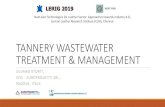 TANNERY WASTEWATER TREATMENT & MANAGEMENTlerig.org/Lecture-PDF/Session3-2_SilvanoStorti.pdf · TANNERY WASTEWATER TREATMENT & MANAGEMENT SILVANO STORTI, CEO - EUROPROGETTI SRL., PADOVA,