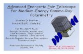 Advanced Energetic Pair Telescope for Medium-Energy Gamma ...€¦ · Gerardo Depaole, Lorenzo Iparraguirre Francesco Longo American Astronomical Society, Seattle, WA Hunter, et al.,
