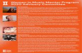 2020 Women In Music Mentor Program Assessment …€¦ · ing, having worked with artists including Kesha, Lil' Yachty, What So Not, Troye Sivan, DMAs, Vallis Alps, Japanese Wallpaper,