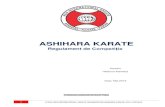 ASHIHARA KARATE - frak.ro€¦ · Ashihara Karate în cadrul unui sistem de reguli bazate pe sportivitate (fair play). 1.3. Indiferent de nivelul competiției și/sau locul de desfășurare,