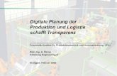 Digitale Planung der Produktion und Logistik schafft ... · Produktion und Logistik schafft Transparenz Fraunhofer-Institut für Produktionstechnik und Automatisierung (IPA) Dipl.-Ing.