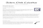 Arden Club Calendarardenclub.org/files/2017/01/2017-Feb.pdf · Arden Club Calendar 302 475-3126 2126 The Highway, Arden, DE 19810 Feb 2017 Printed on 100% post-consumer fiber paper.