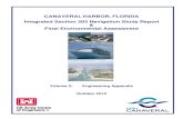 CANAVERAL HARBOR, FLORIDA Integrated Section 203 ... · 1.4 Canaveral Harbor Existing Project Features ... 3.1 Entrance Jetty and South Jetty Sediment Trap Impacts .....62 3.2 Sea