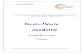 Neale-Wade Academy€¦ · Deposits Payments & Withdrawals Physical Security 11. Cash Flow Forecasts 12. Investments 14 14 14 14 15 15 15 15 16 16 16 16 16 PROCUREMENT AND PURCHASING