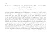 THE PHYSIOLOGY OF CONTRACTILE VACUOLES · Vorticella marina Greef, Zoothamnium niveum Ehrbg., Zoothamnium marinum Mereschk., Cothurnia innata O.F.M., Cothurnia3 sp. socialis Gruber,