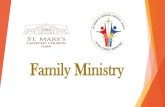 Family Ministry 2016 – 2017€¦ · Singles for Christ ... Retreat for married couples struggling with conception and coping with society. Finance Seminar A seminar on how to handle