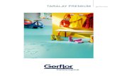 TARALAY PREMIUM gerflor 28/11/13 à 16:06:29... · TARALAY PREMIUM Education Healthcare Administration & Business offi ces Retail 2 THE SOLUTION FOR EXTREME TRAFFIC AREAS The images