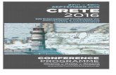 CONFERENCE · PDF file 1 CRETE 2016 5th International Conference on Industrial and Hazardous Waste Management 27-30 September 2016, Chania, Crete, Greece Organized by: Technical University