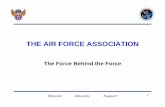 THE AIR FORCE ASSOCIATION - secure.afa.org · The AFA first meeting was in November 1945, and AFA was f d d i F b 1946 di t d b Gfounded in February 1946, as directed by Gen Hap Arnold