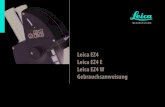Leica EZ4 Leica EZ4 E Leica EZ4 W Gebrauchsanweisung EZ4/User Manuals/… · Brasil 1160-16-2673 Este equipamento opera em caráter secundário, isto é, não tem direito a proteção