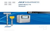 MT100 PROFIBUS PA Manual - fluidcomponents.com€¦ · In the cyclic operation of the MT100 there are up to 3 possible output variables that are formatted as a value and status byte