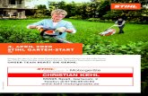 4. April 2020 STIHL Garten-Start - Motorgeräte Kehl · STIHL Garten-Start Starten Sie durch in die neue Gartensaison: Testen Sie bei uns die volle Power der STIHL Akku-Geräte und