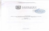 5АТВАҮЕҮ - official.satbayev.university · Г101 СП РК 1.03-101-2013 и СП РК 1.03-102 -2014. «Шодолж. стр-ва и задел в сто-ве предпр..