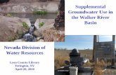 Supplemental Groundwater Use in the Walker River Basin ...water.nv.gov/documents/presentations/walker_river_supplemental_m… · Mason and Smith Valley Water Use Inventories • From