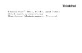 ThinkPad R61, R61e, and R61i (15.4-inch widescreen ... · R61, R61e, and R61i (15.4-inch widescreen) Hardware Maintenance Manual. Electrical safety Observe the following rules when