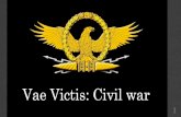 Vae Victis: Civil war - Sweb.czzakantos.sweb.cz/VV info.pdf · Vae Victis: Civil war 1 •Strategická jeskyně pro nováčky •Procvičte si umění strategického plánování,