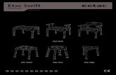 Etac Swift - Aktivwelt · Etac Swift kan vara allt från en enkel duschpall till en komplett duschstol, beroende på hur Du väljer att utrusta den. Swift, Smart, Edge och Easy är