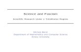 Science and Fascism - TUM · Science and Fascism Scientiﬁc Research Under a Totalitarian Regime Michele Benzi Department of Mathematics and Computer Science Emory University. Outline