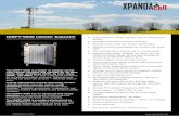 9000 Cellular Repeater - XPANDAcell · The IDRPT-9000 is a indoor or outdoor carrier class cellular extender and repeater for 2G GSM, CDMA, GSM, WCDMA,3G UMTS, 4G LTE*, iDEN, TDMA,