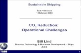 CO2 Reduction: Operational Challenges€¦ · No ballast water – pentamaran hull, no stern propeller and no rudder No emission – only renewables: wind, wave, current, fuel cell