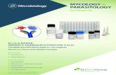 MYCOLOGY & Microbiology PARASITOLOGY · MYCOLOGY & PARASITOLOGY Example: Serum positive at a dilution of 1:640 KEY BENEFITS Long shelf life (> 12 months) Simple protocol MYCOLOGY