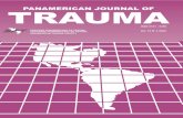 TRAUMA€¦ · traumapanamerican journal of sociedad panamericana de trauma sociedade panamericana de trauma panamerican trauma society issn 0121 - 5396 vol. 15 n 2 2008o