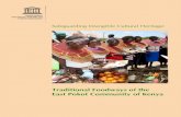 Safeguarding intangible cultural heritage: traditional foodways of … · 2018. 3. 28. · of two primary schools– Chemolingot and Churo assisted by their teachers, a local project