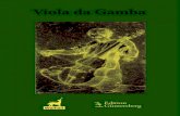 Viola da Gamba - EDITION WALHALL · 1 VIOLA DA GAMBA 13 Divisions für Altgambe (tenor viol and a ground) von Banister, Ferrabosco, Finger, Hume, Johnson, Ro-binson, Sumarte u.a.