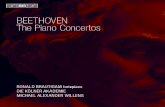 BEETHOVEN The Piano Concertos - Idagio · 2019. 10. 10. · Piano Concerto No. 2 in B ﬂat major, Op. 25'4619 I. Allegro con brio 13'20 II. Adagio 6'35 III. Rondo. Allegro molto