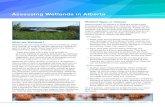 Assessing Wetlands in Alberta · Assessing Wetlands in Alberta - July 2014 1 What are Wetlands? Wetlands are low-lying areas of land covered by water long enough to support aquatic