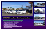 CAR WASH - Low Rent - Great Corner Location...l Hemet Car Wash has been serving Hemet-San Jacinto Valley since 1965 l Hi-Traffic and High Visibility Corner Lot - Access to 2 Streets