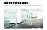NEW WALL SYSTEM · 2017. 12. 31. · Design ambostudio art direction dogtrot photo Renai & Renai Abbiamo il piacere di comunicarvi che sul numero di giugno 2012 della rivista Domus