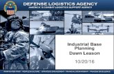 Industrial Base Planning Dawn Leason...Deliver the right solution on time, every time WARFIGHTER FIRST - PEOPLE & CULTURE - STRATEGIC ENGAGEMENT -FINANCIAL STEWARDSHIP - PROCESS EXCELLENCE