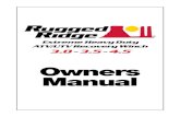 Owners Manual...• Always keep hands clear of rope, hook loop, hook and fairlead opening during installation, operation and when spooling in or out. • Always use extreme caution