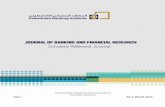 JOURNAL OF BANKING AND FINANCIAL RESEARCH · Manuscript: The manuscript in Arabic or English should be submitted to research@pbi.ps typed on A4 white paper on one side of the sheet