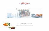 GASTRONOMIE - A. Darbo AG · 2019. 4. 17. · Sortiment für die Gastronomie und Hotellerie an, welches Ihnen hilft aus Ihrem Frühstücksbuffet ein optisches und lukullisches Erlebnis