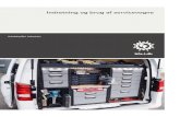 Indretning og brug af servicevogne - CO-industri og brug af servicevogne.pdf · PDF file Tekniske hjælpemidler, installationer og udstyr skal være forsvarlig indrettet og udfor-met