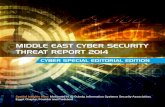 MiDDle eaST Cyber SeCuriTy ThreaT repOrT 2014 · 2014. 2. 10. · MIDDLE EAST CYBER SECURITY THREAT REPORT 2014 Evolve and adapt in SCADA, DCS and ICS security Dr. Jamal Mohamed Al