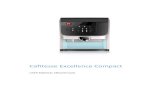 Cafitesse Excellence Compact - Douwe Egberts · 6 Technical data Dimensions (H) 560mm x (W) 380mm x (D) 406mm (H) 22 inch x (W) 15 inch x (D) 16 inch Weight empty empty 22 kg / 48.5