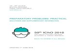 50 IChO 201850icho.eu/wp-content/uploads/2018/06/PrepProblems-50...2018/06/01  · Problem P7. Meerwein–Ponndorf–Verley reduction ..... 16 Problem P8. Transformation of a drug