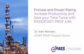 Process and Power Piping. Increase Productivity and Save ... · • Databases, ASME B31J, Creep self-springing effect, wind, ice, snow, seismic loads . Webinar Agenda – Part 2 •