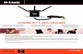 Xtreme Ntm 2.4GHz ANteNNA - D-Link · WHAt tHIS PrODUCt DOeS The D-Link Xtreme NTM Antenna (ANT24-0230) is a versatile antenna designed to help improve the performance of D-Link’s